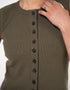 RIBBED BUTTON UP TANK TOP
